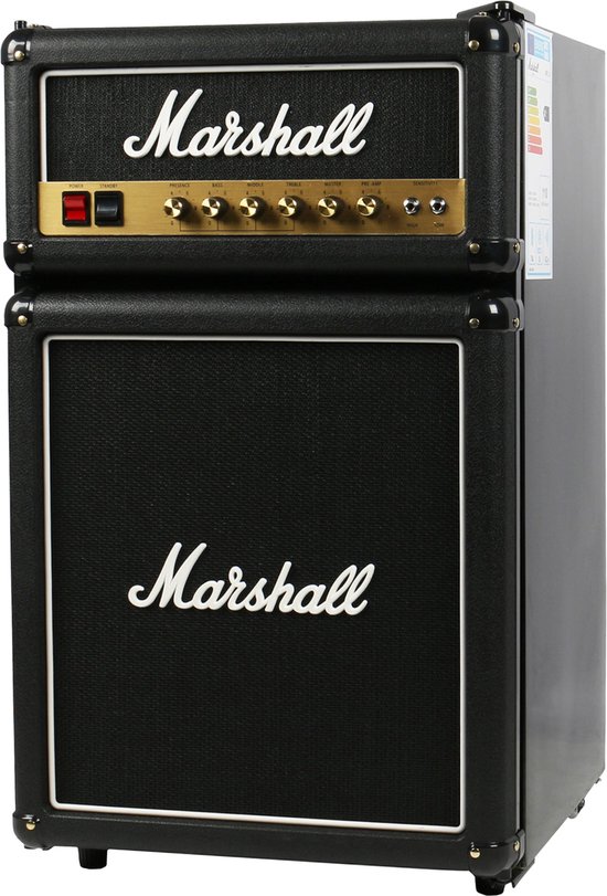 Marshall MF4.4BLK-NA - Lifestyle Fridge 4.4 gitaarversterker-stijl koelka
