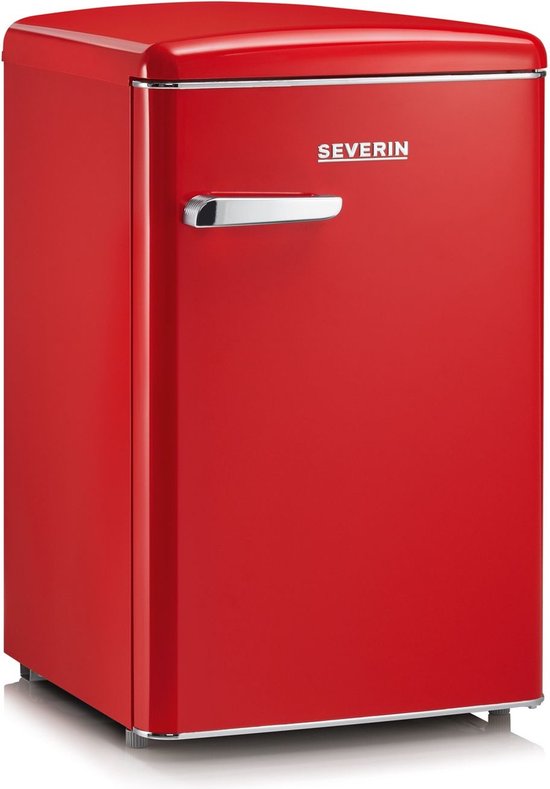 Severin RKS 8830 - Retro Tafelmodel Koelkast - Rood